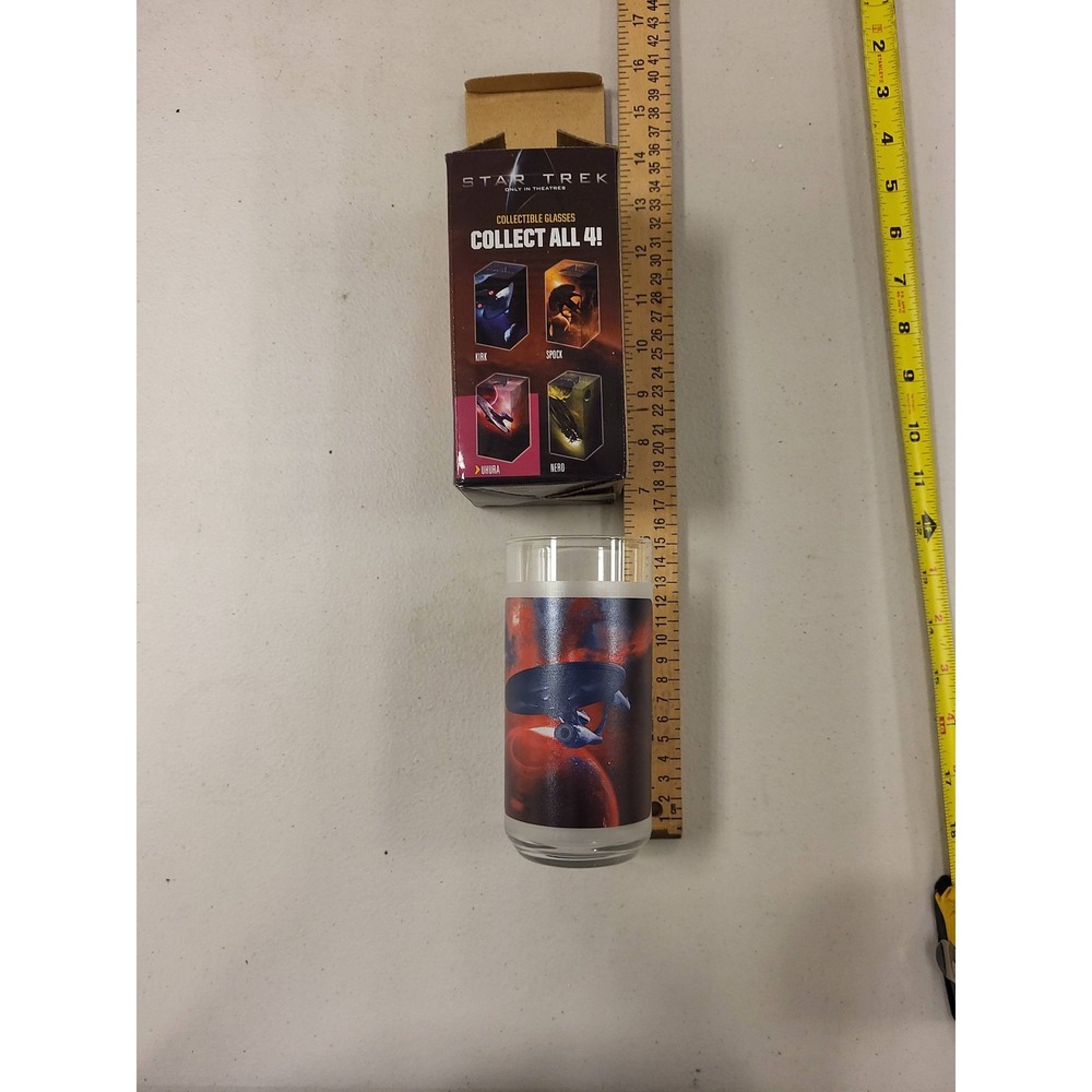Star Trek‎ Collectible Glass Uhura Movie Theater Promo Paramount Character